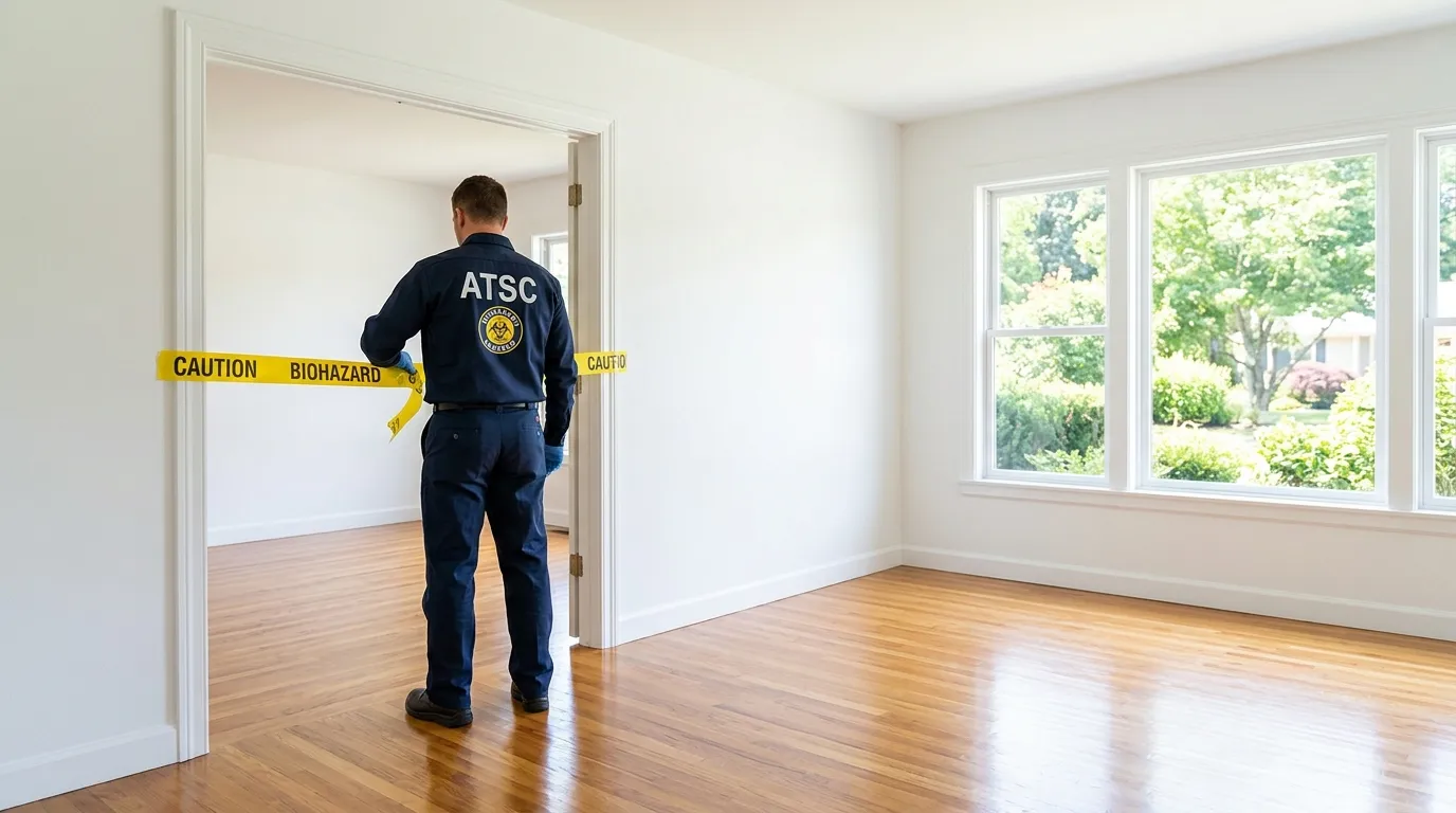 Certified biohazard cleanup crew performing Crime Scene Cleanup in Wahiawa